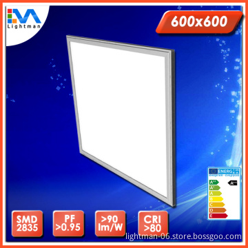 Fashion office lighting ultra thin 60w led panel light 60x60